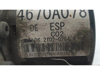 Блок АБС 4670A078, 06210202644 Mitsubishi Grandis