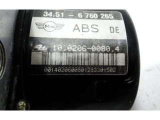 Блок АБС 6760265, 10020600804 Mini One - Cooper R50 - 53 2001 - 2006 года