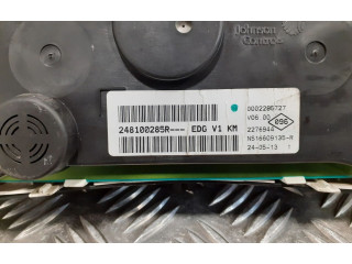 Geschwindigkeitsmesser Cockpit 248100285R, NS16609135R Dacia Dokker