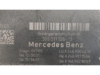 Блок управления крюка для прицепа