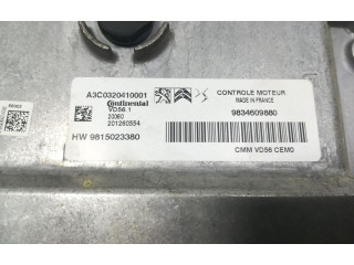 Блок управления двигателем Блок управления 9834609880   Peugeot 2008 I