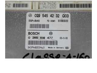 Блок управления АБС 0265109477, Bosch Mercedes-Benz A W168