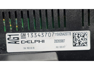 Блок управления климат-контролем 13343707, 28265987 Opel Astra J