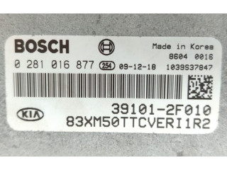 Блок управления двигателя 0281016877   KIA Sorento