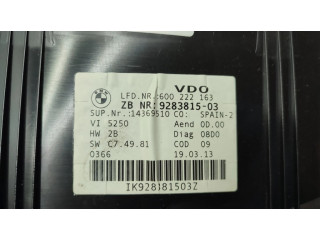 Přístrojová deska BMW 3 E92 E93 2013 9283815