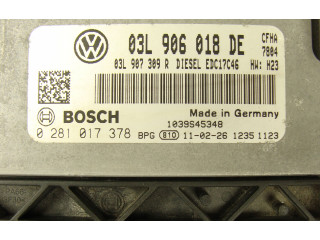 Řídící jednotka 03G906016HN, 0261012242   Volkswagen Caddy 2007