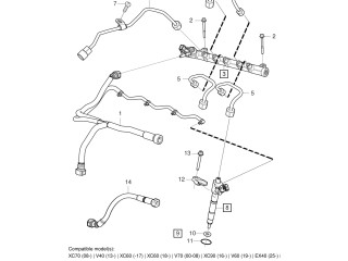 Форсунка 36011572 Volvo XC40
