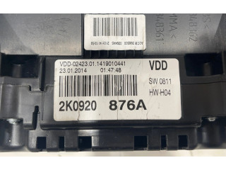 Панель приборов 2K0920876A, DD024230 Volkswagen Caddy