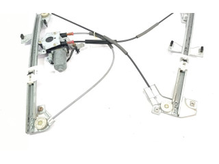 Передний комплект электрического механизма для подъема окна Citroen Berlingo 1996 - 2002 года