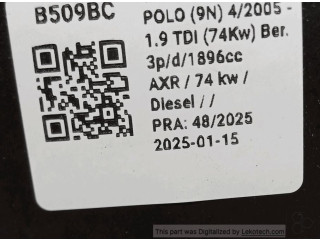 Zpětné zrcátko Volkswagen Polo IV 9N3 2001 6Q1857508AE9B9, 6Q1857508AE9B9