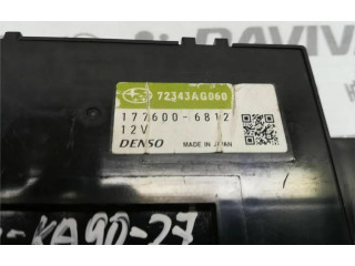 Блок управления климат-контролем 72343AG060, 177600-6812 Subaru Outback