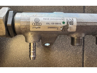 Топливная рампа 03L130089A   Audi A6 S6 C6 4F   для двигателя BRE
