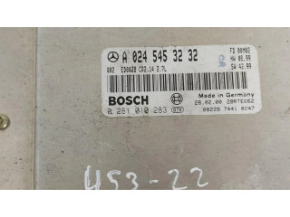 Řídící jednotka A0245453232, CENTRALITAMOTORUCE Mercedes-Benz ML W163