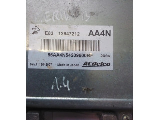Блок управления двигателя 12647212 Opel Meriva B