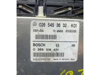 Блок управления АБС 0265453632 Mercedes-Benz A W168