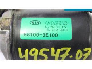 Моторчик дворников 981103E000    KIA Sorento