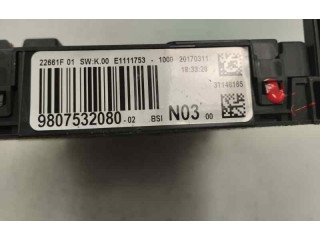 Модуль управления BSM 9807532080 Peugeot 2008 I