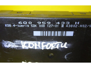 Блок комфорта 6Q0959433H Skoda Fabia Mk1 (6Y)