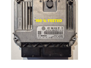 Блок управления двигателя 03C906016BT, 0261S07201   Volkswagen Jetta VI