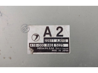 Блок управления двигателя 22611AJ610, A18000R4G   Subaru Forester SG