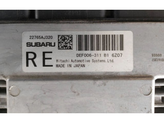 Блок управления двигателя 22765AJ320, DFF006311B1 Subaru Forester SJ