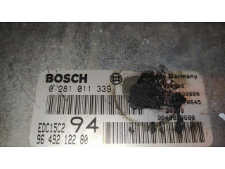 Блок управления двигателя 0281011339 Citroen Xsara