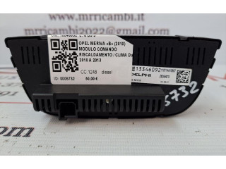 Блок управления климат-контролем 13346092, 13346092   Opel Meriva B