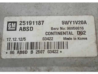 Блок управления двигателем Блок управления 25191187   Chevrolet Spark