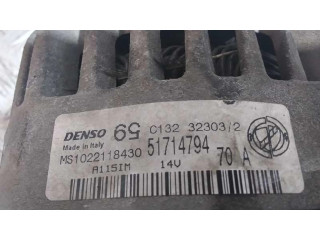 Генератор 51714794, 46843091   Fiat Punto Evo 1.2     
