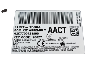 Pojistková skříňka Řídící jednotka BSM LU5T15604, A2C7700721800 Ford Edge II 2021