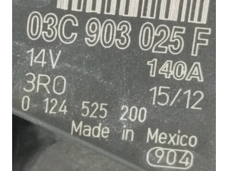 Генератор 03C903025F, 0124525200 Volkswagen Golf VI