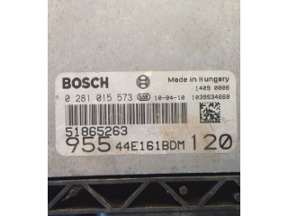Блок управления двигателя 51865263, 0281015573 Alfa Romeo Mito