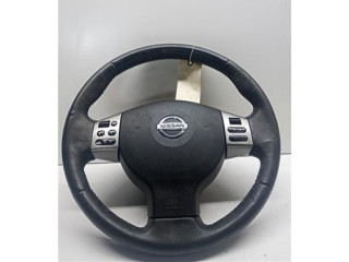 Руль Nissan Tiida C11 2004 - 2011 года 48430EM00A, 98510EM28C