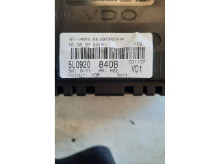 Панель приборов 5L0920840B, 0973927636 Skoda Yeti (5L)