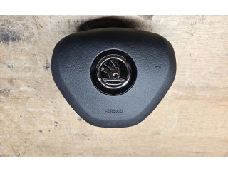 Подушка безопасности водителя 6V0807201AF   Skoda Fabia Mk3 (NJ)