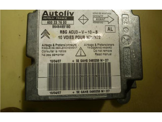 Блок подушек безопасности 600237600, 9646469180 Citroen Xsara
