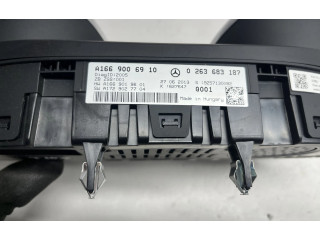 Панель приборов A1669006910, A1669019601   Mercedes-Benz GL X166       