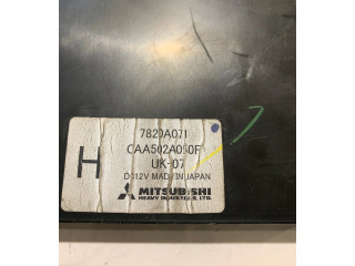 Блок управления кондиционера воздуха / климата/ печки (в салоне) 7820A071, CAA502A050F Mitsubishi Grandis