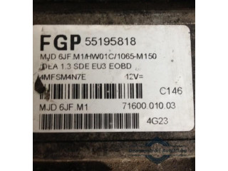 Блок управления двигателем Блок управления 55195818, FGP55195818   Fiat Idea