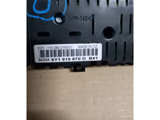 Панель приборов 6Y1919870D Skoda Fabia Mk1 (6Y)