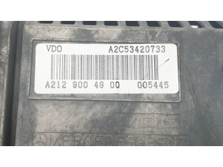 Дисплей    A2129004900   Mercedes-Benz E W212