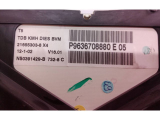 Přístrojová deska Peugeot 307 2002 P9636708880E05, P9636708880E05