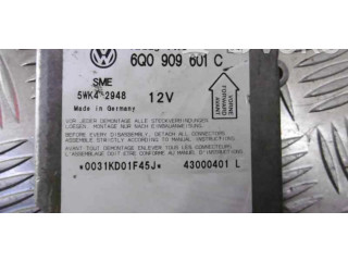 Блок подушек безопасности 6Q0909601C, CENTRALITAAIRBAG Skoda Fabia Mk1 (6Y)