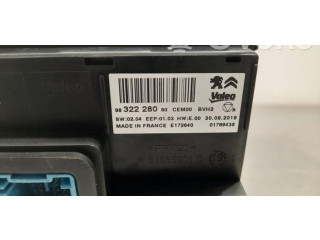 Блок управления климат-контролем 9832228080 Citroen C3 Aircross
