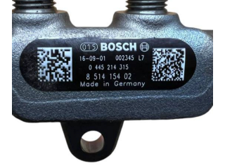 Vstřikovací lišta 8514154, 0445214315 BMW 3 F30 F35 F31 pro naftový motor 2.0