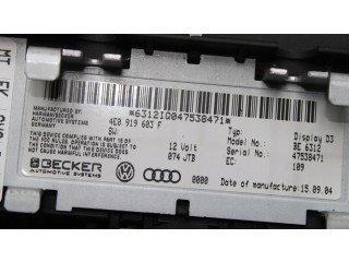 Дисплей 4E0919603F Audi A8 S8 D3 4E