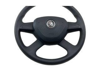 Руль Skoda Fabia Mk2 (5J) 2007 - 2014 года 5E0419091M, 0060016783