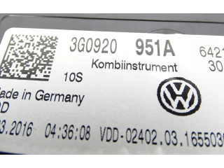 Панель приборов 3G0920951A   Volkswagen PASSAT B8       