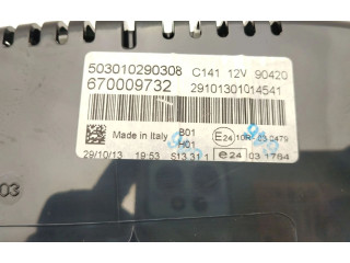 Přístrojová deska Maserati Quattroporte 2014 670009732, 503010290308