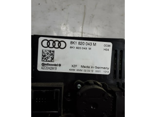 Блок управления климат-контролем 8K1820043M Audi A4 Allroad